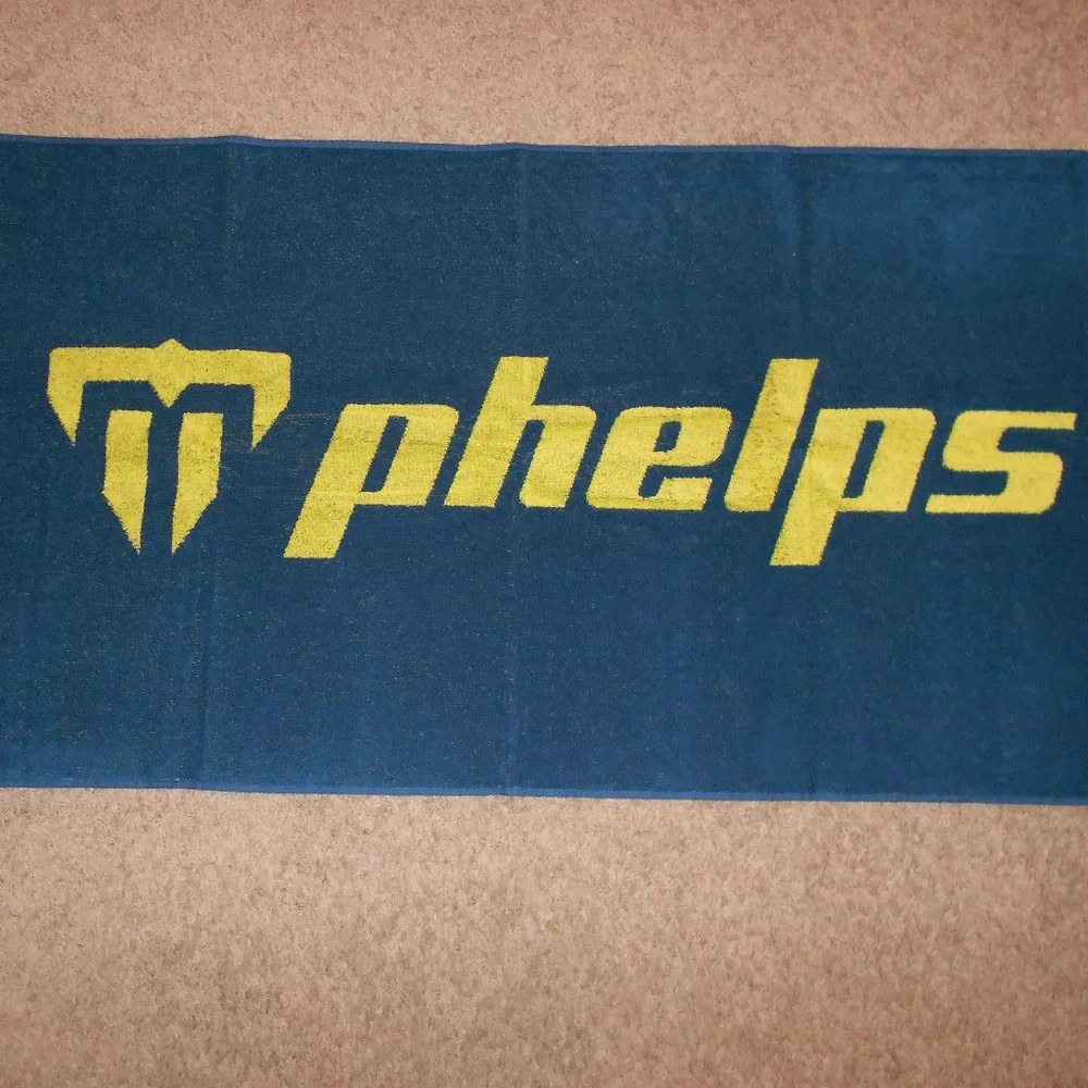 (Michael) PHELPS TOWEL Fitness 27x55in swimming beach